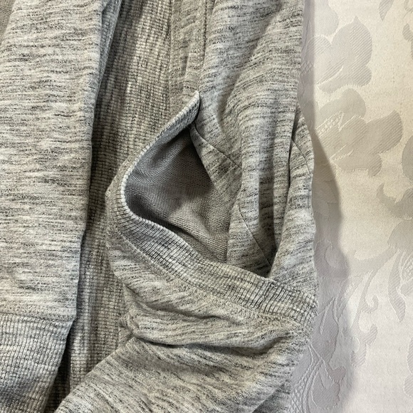 Athleta Womens light Gray Size Xtra Small Open Front Long Sleeve Cardigan - Picture 12 of 14